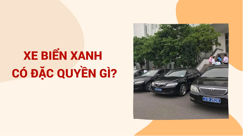 Xe biển xanh có được hưởng đặc quyền khi tham gia giao thông?